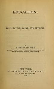 Tapa de Education: intellectual, moral, and physical