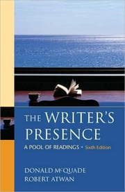 Tapa de Writer's presence