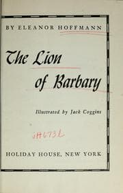 Tapa de The Lion of Barbary