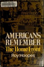 Tapa de Americans remember the home front