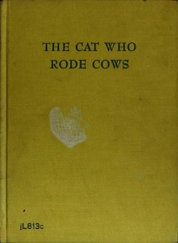 Tapa de The cat who rode cows