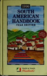Tapa de 1996 South American handbook