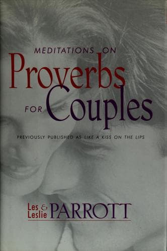Tapa de Meditations on Proverbs for couples