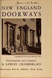 Tapa de New England doorways
