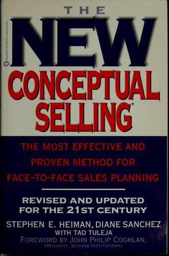 Tapa de The new conceptual selling