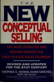 Tapa de The new conceptual selling