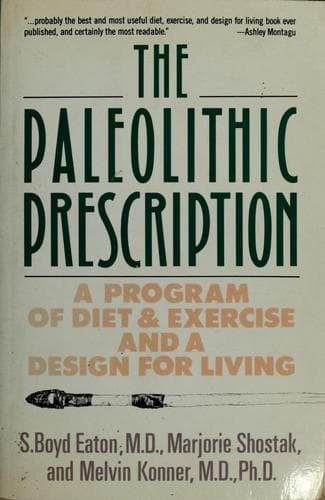 Tapa de The Paleolithic prescription