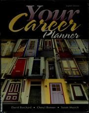 Tapa de Your career planner