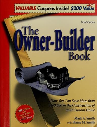 Tapa de The owner-builder book