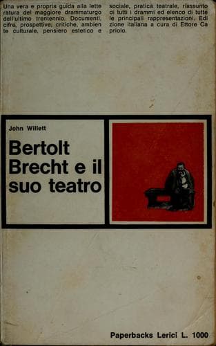 Tapa de Bertolt Brecht e il suo teatro