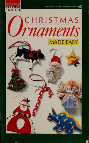 Tapa de Christmas ornaments made easy