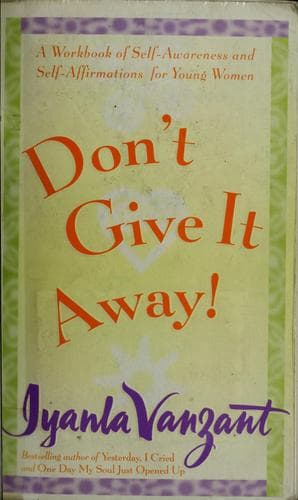 Tapa de Don't give it away!
