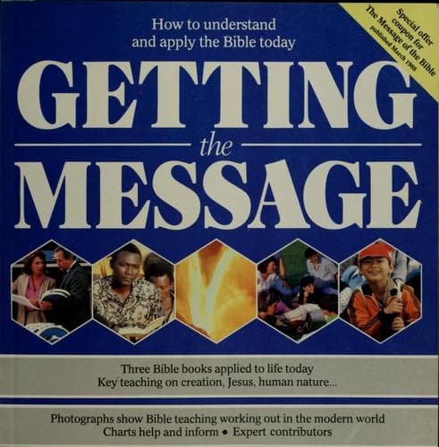Tapa de Getting the message