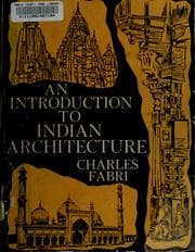 Tapa de An introduction to Indian architecture