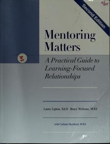 Tapa de Mentoring matters