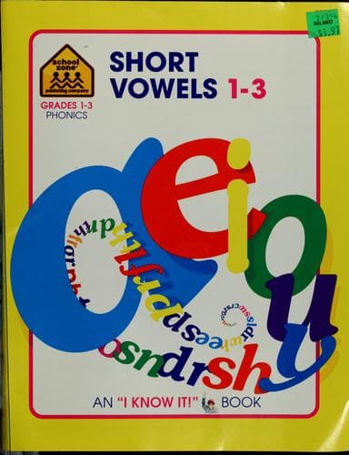Tapa de Short vowels