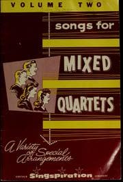 Tapa de Songs for Mixed Quartets, Vol. 2