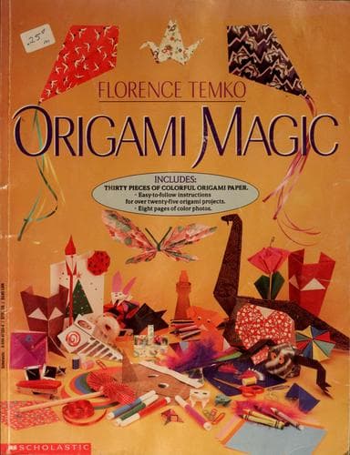 Tapa de Origami magic