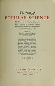 Tapa de The Book of popular science