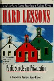 Tapa de Hard lessons