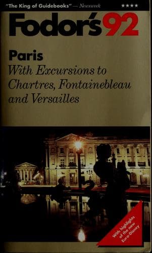 Tapa de Fodor's 92 Paris