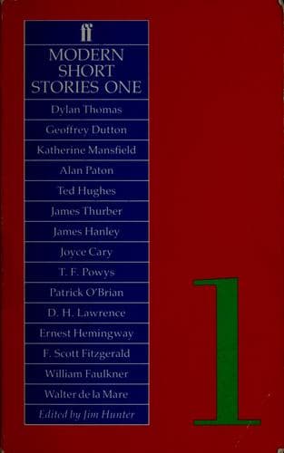 Tapa de Modern Short Stories One