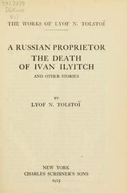 Tapa de The works of Lyof N. Tolstoï