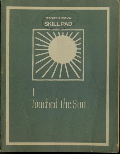 Tapa de I touched the sun