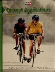 Tapa de Concept applications