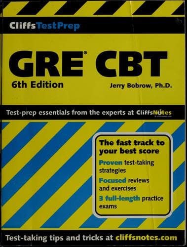 Tapa de GRE CBT