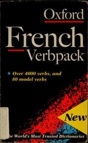 Tapa de Oxford French verbpack