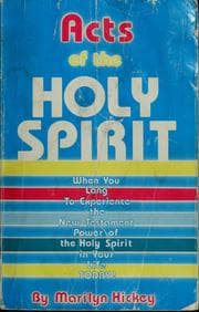 Tapa de Acts of the Holy Spirit