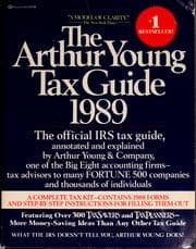 Tapa de The Arthur Young tax guide, 1989