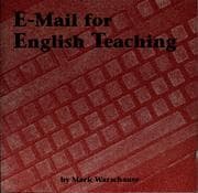 Tapa de E-mail for English teaching