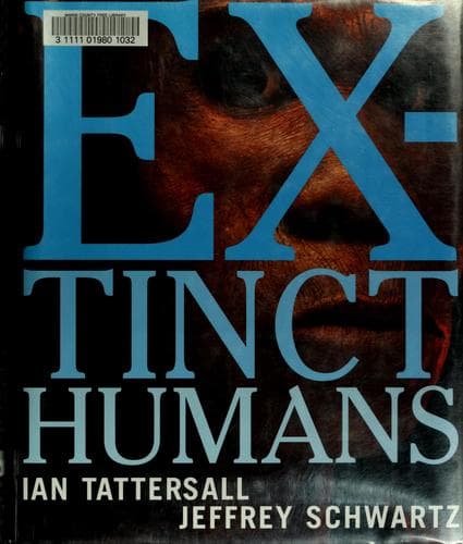 Tapa de Extinct humans