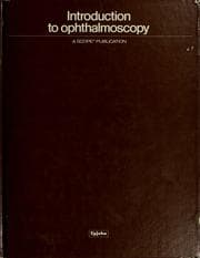 Tapa de Introduction to ophthalmoscopy