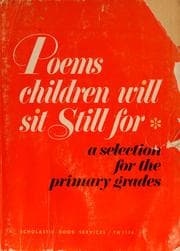 Tapa de Poems Children Will Sit Still for