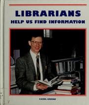 Tapa de Librarians help us find information