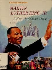 Tapa de Martin Luther King, Jr