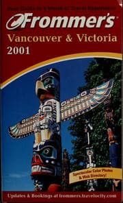 Tapa de Frommer's Vancouver & Victoria 2001