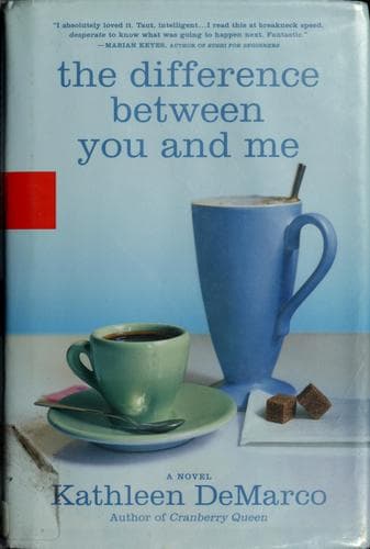 Tapa de The difference between you and me