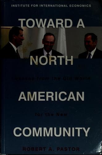 Tapa de Toward a North American community