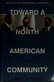 Tapa de Toward a North American community