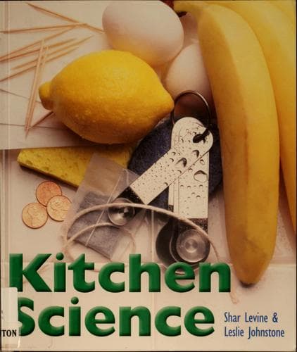 Tapa de Kitchen science