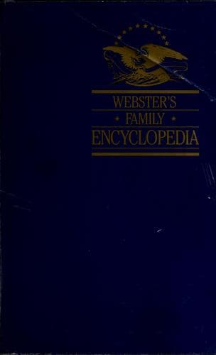 Tapa de Webster's family encyclopedia
