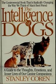 Tapa de The intelligence of dogs