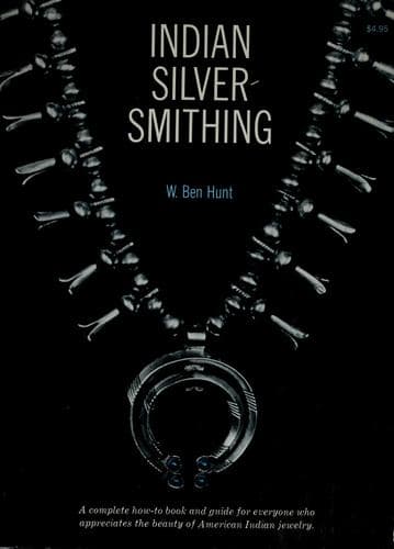 Tapa de Indian silversmithing