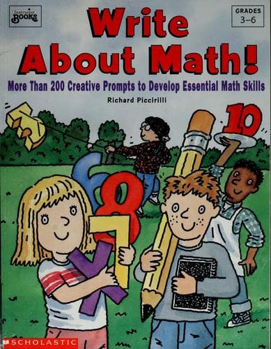 Tapa de Write about math!