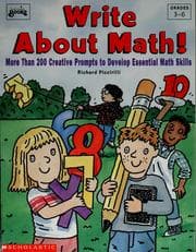 Tapa de Write about math!