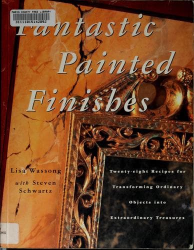 Tapa de Fantastic painted finishes